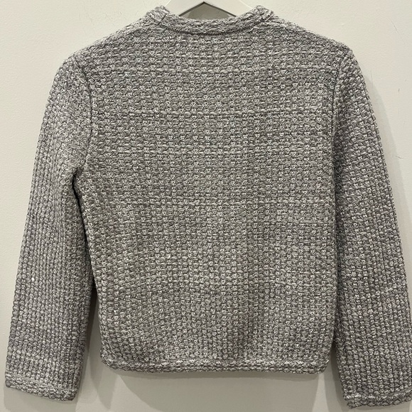 Maje Gray Textured Blazer - Picture 2 of 9